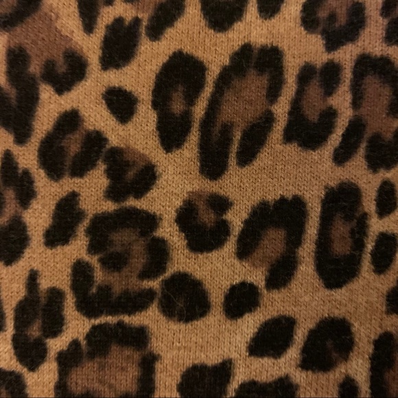 LAUREN Ralph Lauren Leopard Sweater Dress - Picture 4 of 7